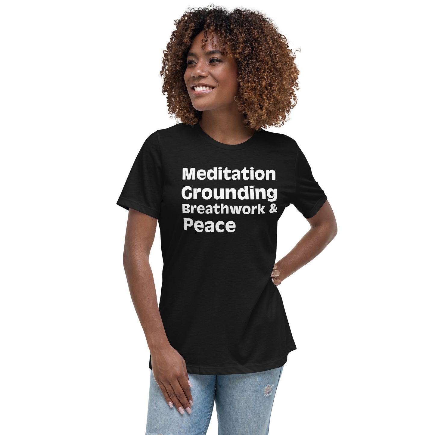 Meditation Grounding Breathwork & Peace tshirt