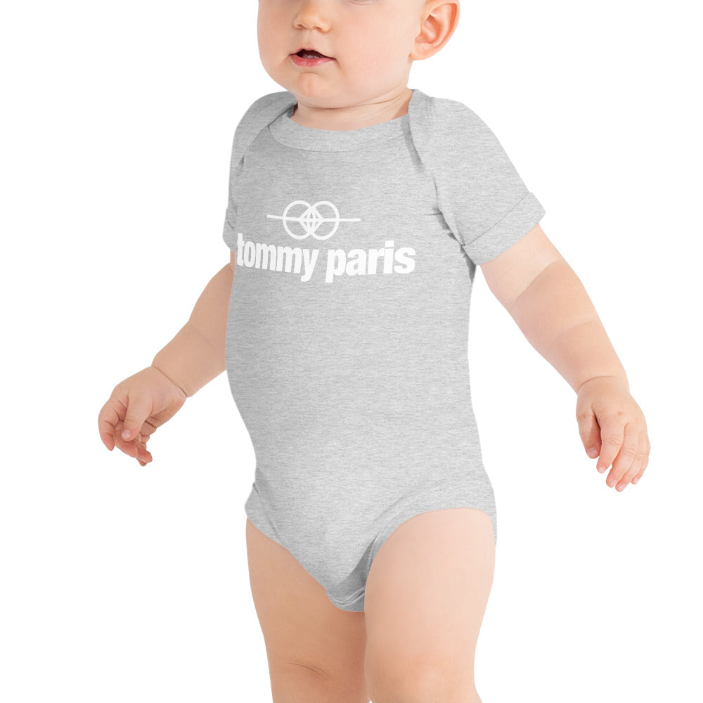 Tommy Paris Logo And Symbol - Baby short sleeve one piece