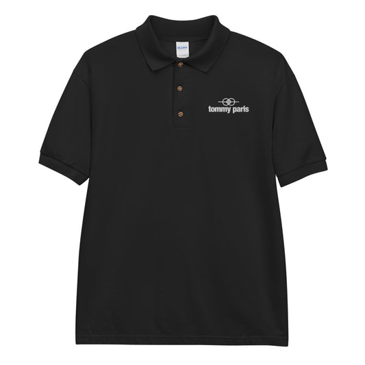Tommy Paris Logo And Symbol - Embroidered Polo Shirt