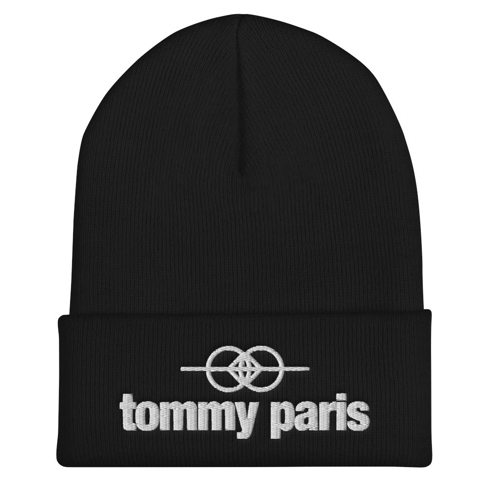 Tommy Paris Logo And Symbol - Cuffed Beanie