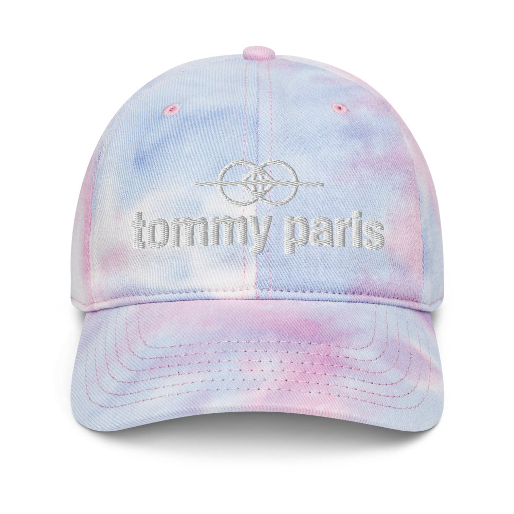 Tommy Paris Logo & Symbol - Green-ish Tie dye hat